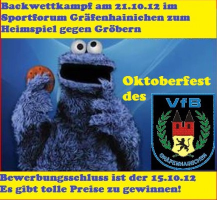 Wer backt den besten Kuchen zum Oktoberfest des VfB?