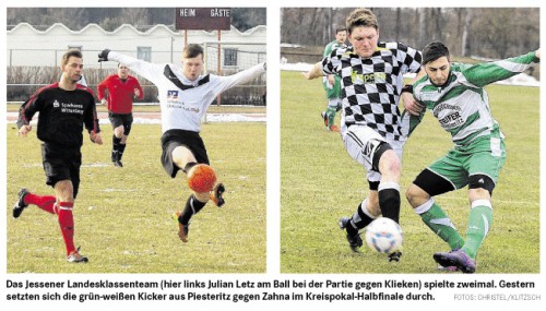 Spiele vom WE in der MZ