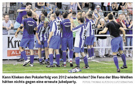 Pokalfinals der Männer Kreis Dessau FR und Wittenberg SA