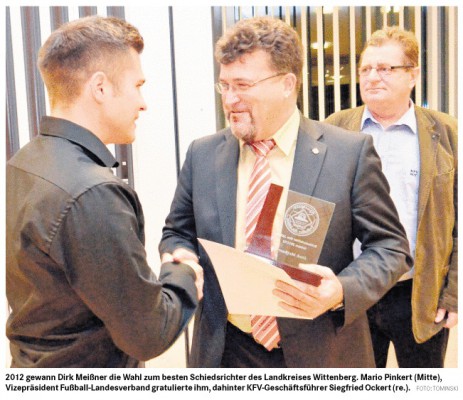 FUSSBALLER-WAHL Kreisfachverband Wittenberg beendet Umfrage