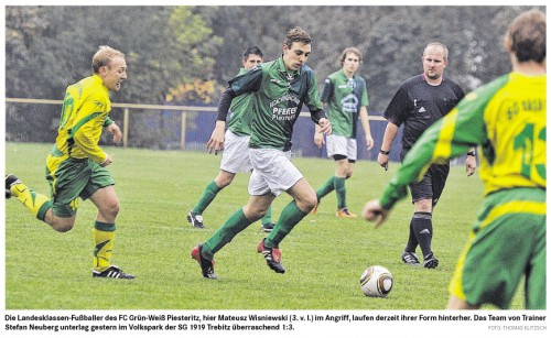 Spiele vom WE in der MZ