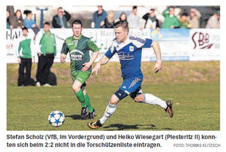 Spiele vom WE in der MZ