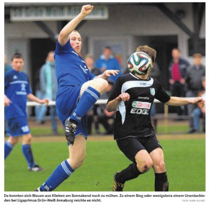 Spiele vom WE in der MZ - OL, LL, LK, KL