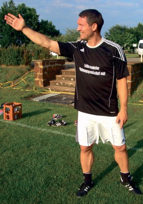 Trainer Rene Wiesegart mit der Spieljahresbilanz