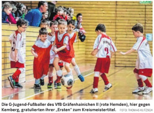 VfB Gräfenhainichen ist Kreismeister G-Junioren