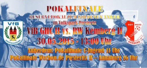 Sa steigt der Pokaltag in Piesteritz mit unserer Zweiten