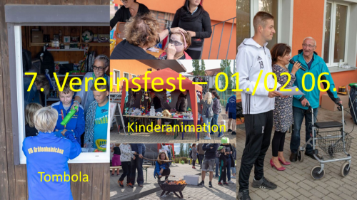 Die Geburtstagsparty zum 100jährigen steigt am 01.06.