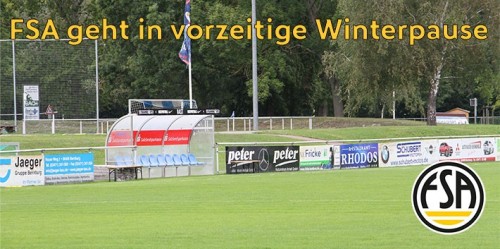FSA geht bis zum 06.01.2021 in die Winterpause