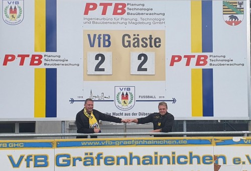 PTB unterstützt den VfB!