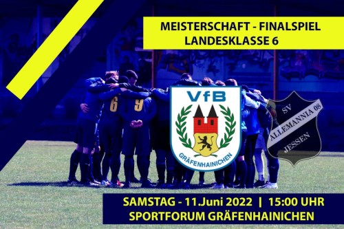 Das große Finale! Spannung und ein Fass Freibier vor Anpfiff sind garantiert!