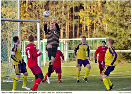 Ein Lauf nach Roter Karte
