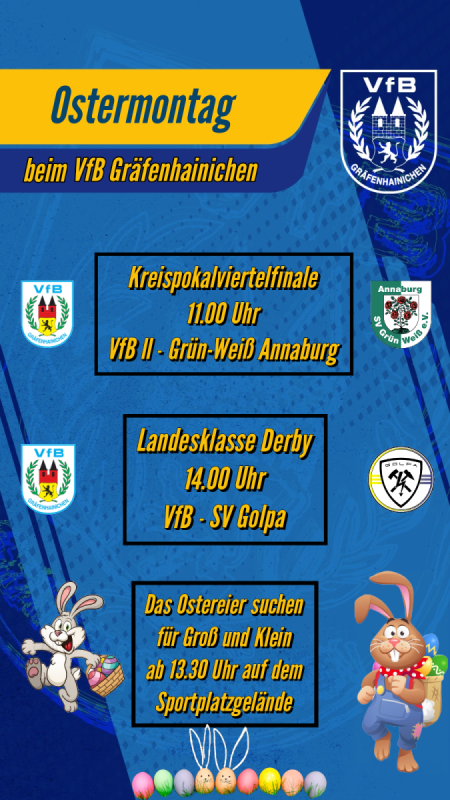 Am Ostermontag Gibt Es Was Fr Die Ganze Familie Beim VfB!