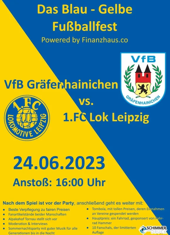 Letzte Infos zum Spiel gegen Lok Leipzig!