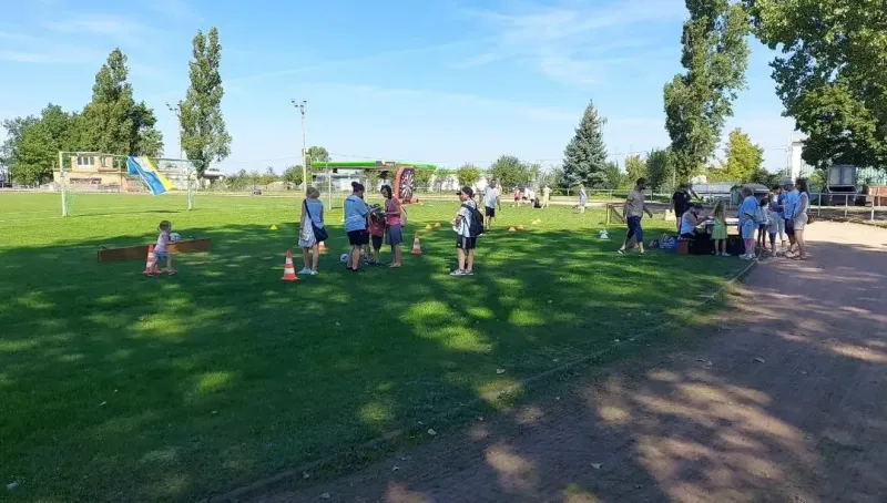 DfB Fußballabzeichen rundet ein tolles 1. Hänicher Stadtfest ab!