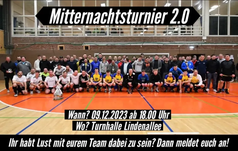 Mitternachtsturnier 2.0! Anmeldephase startet!