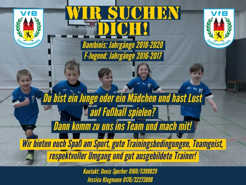 Trainingsstart G und F-Jugend