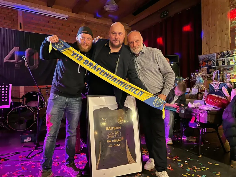 Glückwunsch zum 40. Geburtstag!