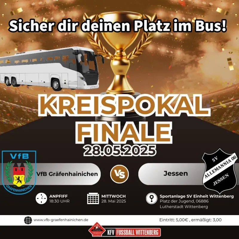 Mit dem Bus zum Finale!? Jetzt habt ihr die Möglichkeit!