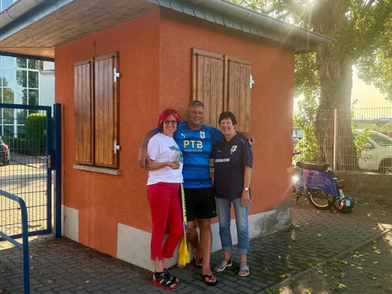 Neue Fensterläden für unsere Kassenhäuschen!