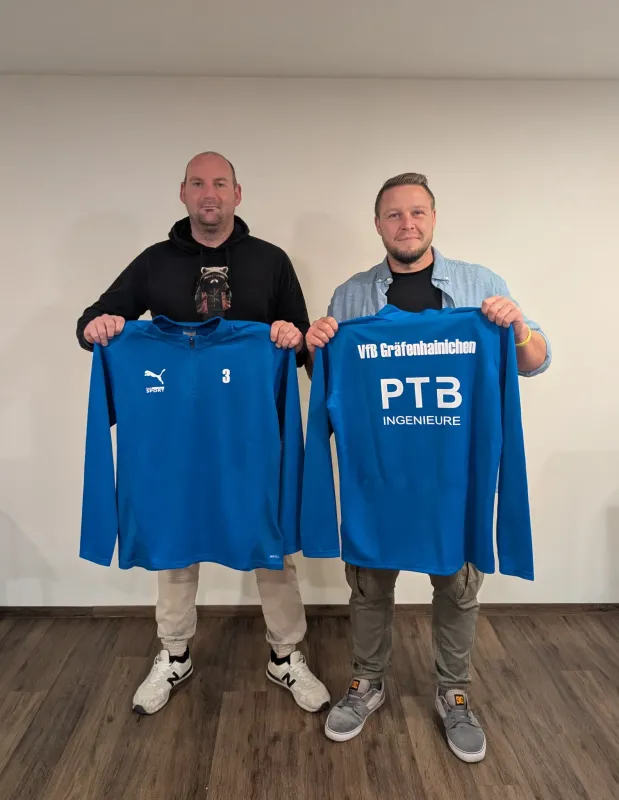 Neue Pullover für unsere Zweite Mannschaft!