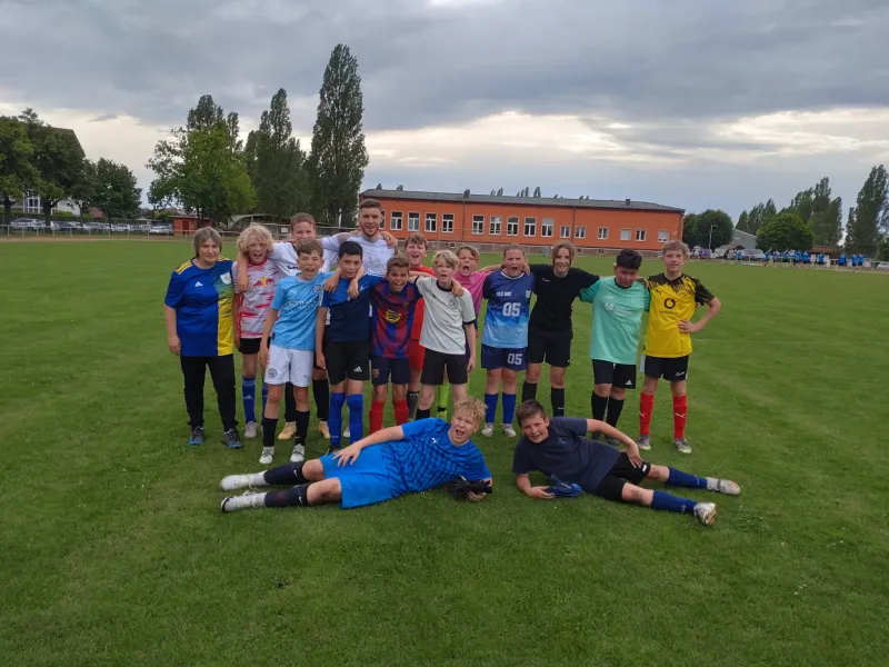 Trainingseinheit mit einem Oberligaspieler!
