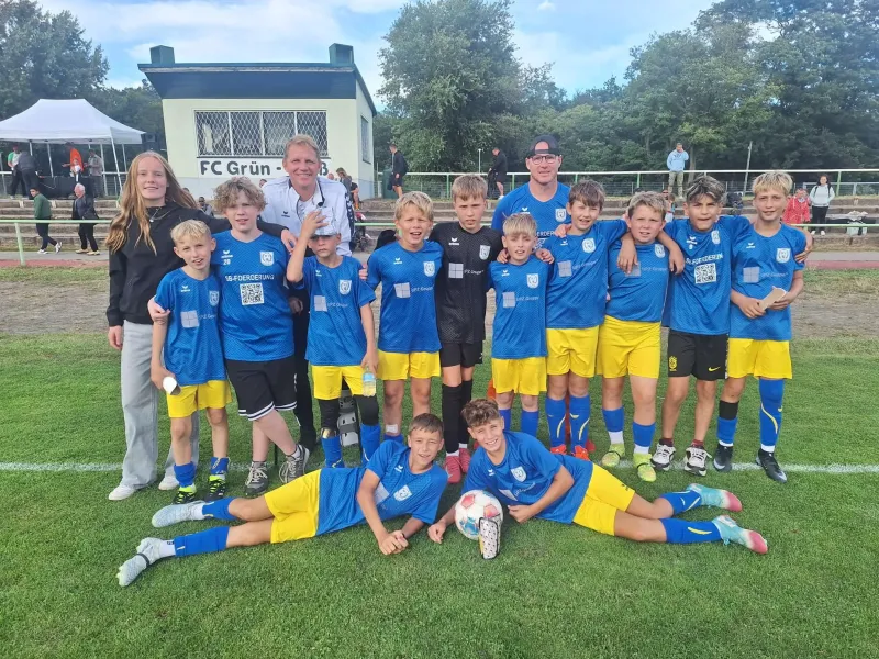 Großer Tag für die U13 der NSG Gräfenhainichen