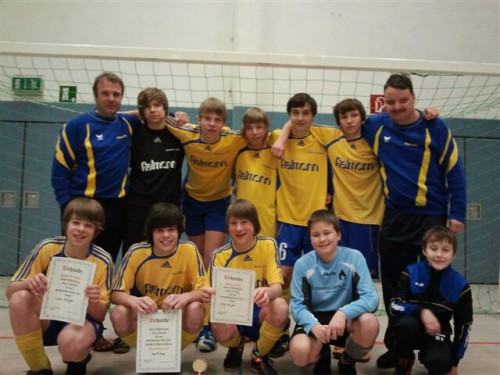 Die C-Jugend gewinnt nächstes Hallenturnier