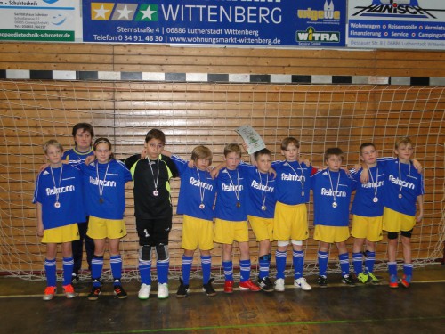 E-Jugend gewinnt Silber bei der Hallenkreismeisterschaft