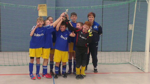 Nach Silber, Bronze nun Gold für unsere E - Jugend!!!