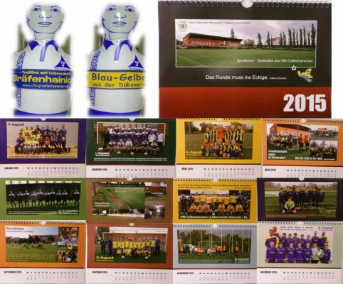 Der erste VfB Kalender ist da - neue Schals - Fanartikel