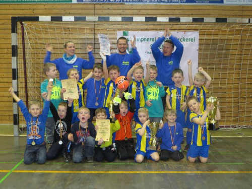 Hallenkreismeister 2015 - VfB Gräfenhainichen G-Jugend