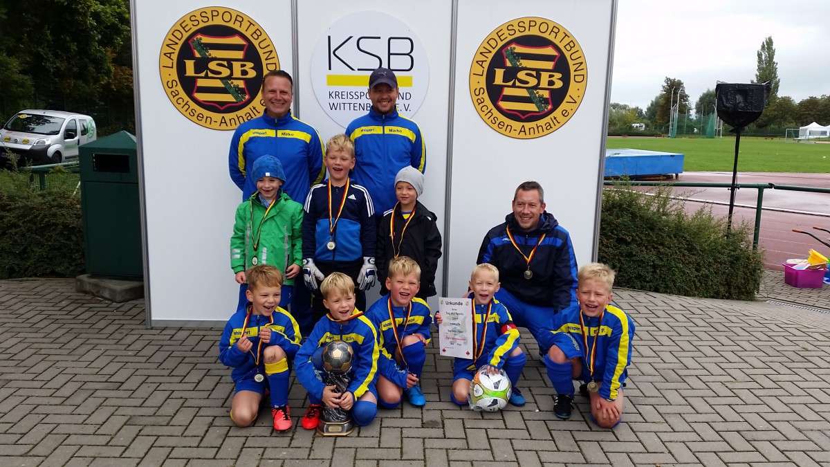 Sieg beim Bambini Turnier zum Tag des Sports 2015