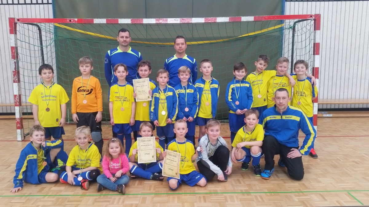 F-Jugend weiter auf Erfolgskurs beim Hellas  Winter Cup