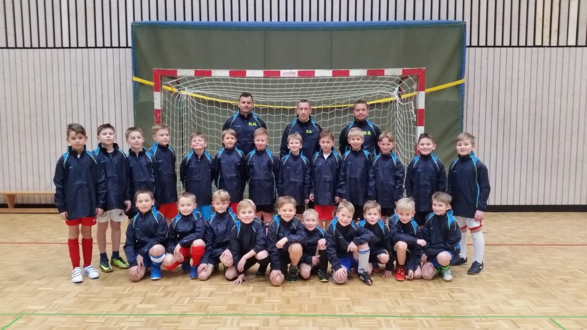 Dankeschön der F-Jugend an Herrn Rolf Rothe und Rene Schmidt