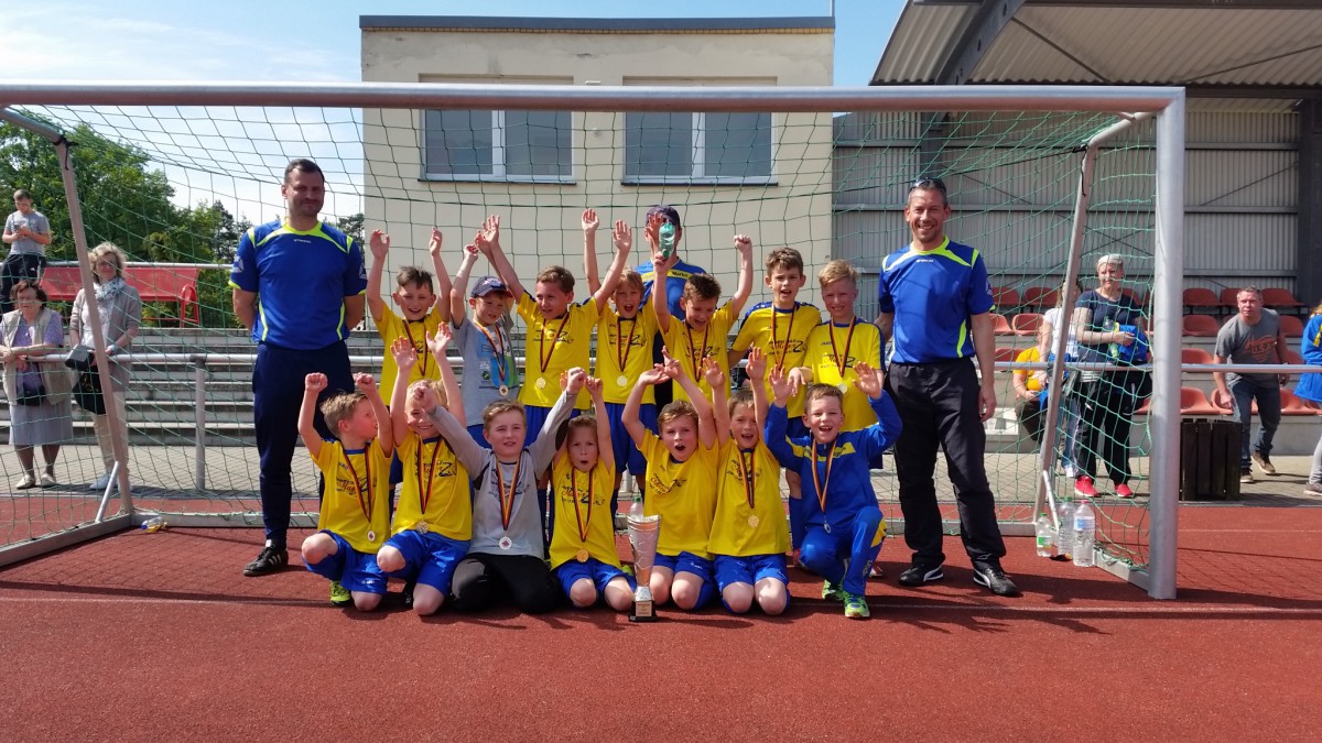 KREISPOKALSIEGER 2017/ F-Jugend VfB Gräfenhainichen !!!