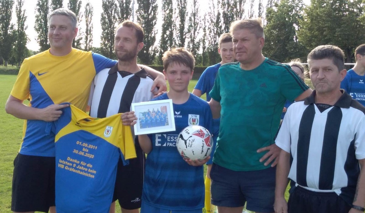 Abschiedsspiel Jannes Brenner / C1-Jugend