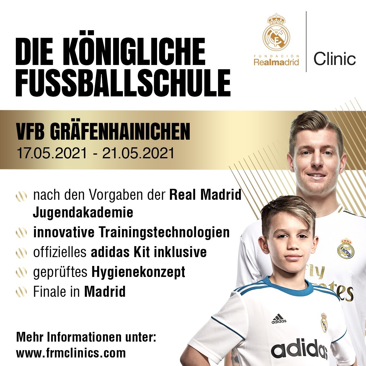 Erneut Königliche Tage in Gräfenhainichen - Real Madrid kommt auch 2021