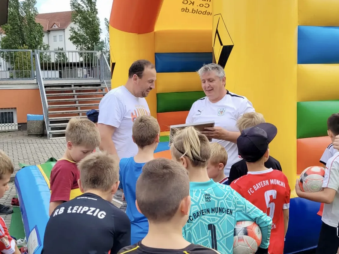 Saisonabschluss der E2 des VfB GHC