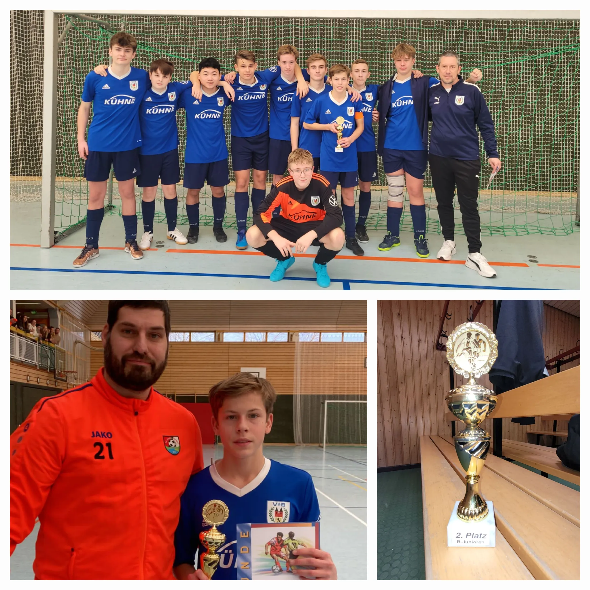2.Platz beim Elbaue Torgau Cup / B-Jugend