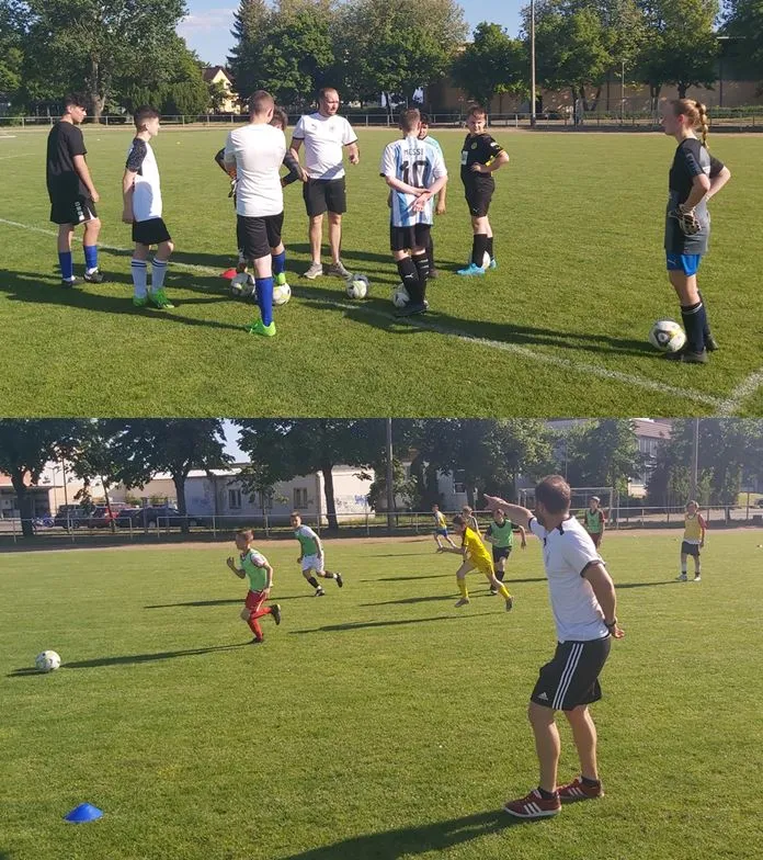Erstes Training der neugebildeten C-Jugend!