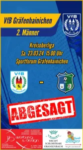 Spielabsage!