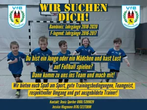 Trainingsstart G und F-Jugend