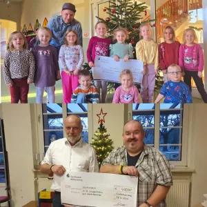 Spenden sorgen für strahlende Gesichter!