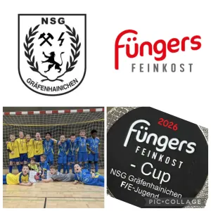 Auch 2026 wird der Füngers Feinkost – Cup der F und E-Jugend ausgetragen!