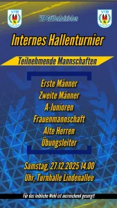 Internes Hallenturnier bringt Vereinsfamilie zusammen