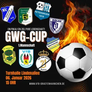 Hallenfußball pur - Der GWG-Cup steht an!