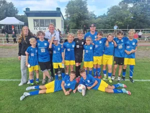 Großer Tag für die U13 der NSG Gräfenhainichen
