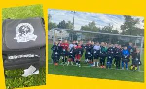 Ein riesiges Dankeschön für unsere neuen Sporttaschen! ⚽🎒