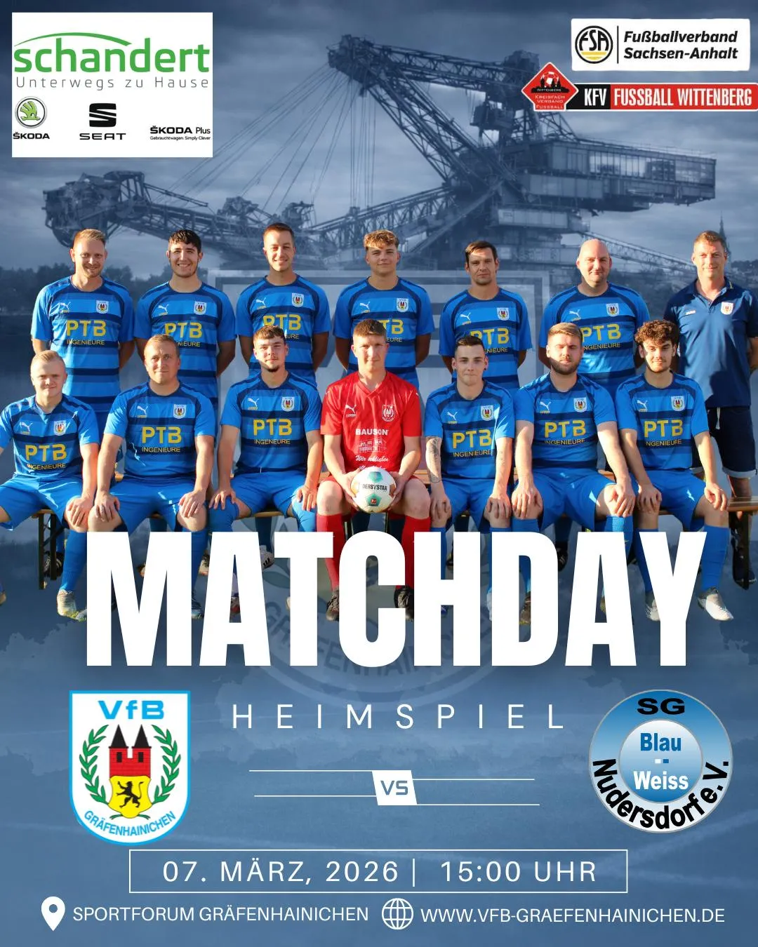 (2M) Top-Team Nudersdorf reist ins Sportforum - harte Aufgabe vor der Brust!