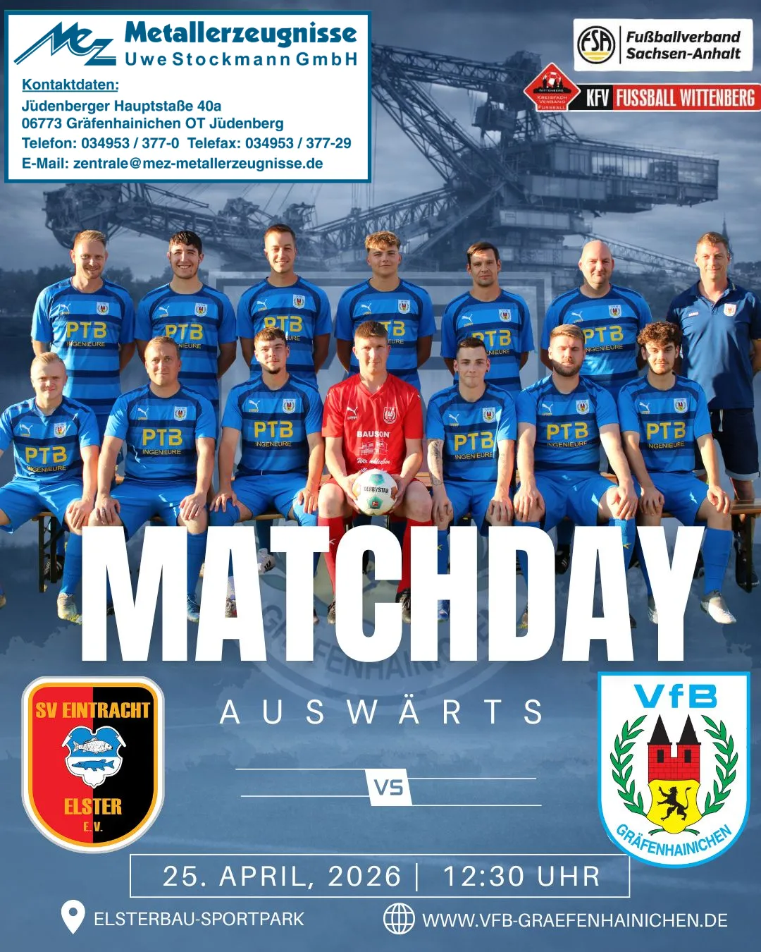 (2M) SV Eintracht Elster II vs. VfB Gräfenhainichen II